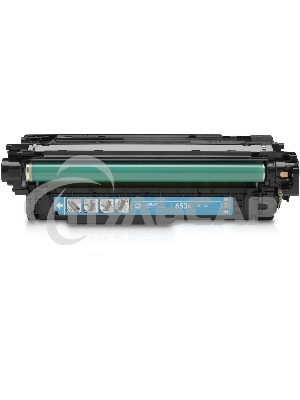 Тонер Картридж HP 653A CF321A голубой для HP MFP M680 (16000стр.)