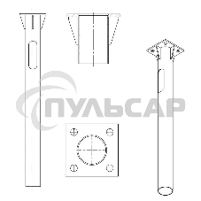 Деталь фундамента закладная для ОГК/ОКК-8.9.10 ОП3ф (0.159-2.0х240х180х4х25) Пересвет В00000210 Деталь фундамента закладная для ОГК/ОКК-8.9.10 ОП3ф (0.159-2.0х240х180х4х25) Пересвет В00000210