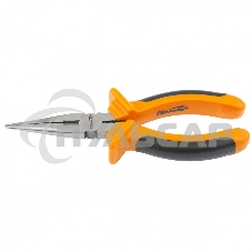 Длинногубцы, Comfort, 180 мм, прямые шлифованные, двухкомпонентные рукоятки Sparta