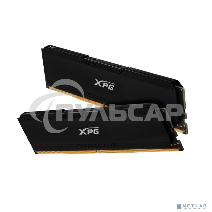 Оперативная память XPG Gaммix D20, DDR4, 16Gb (2x8Gb), 3600MHz, CL18, DIMM, с радиаторами, черный