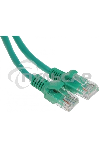 Патч-корд UTP Cablexpert кат.5e, 2м, литой, многожильный (зеленый)