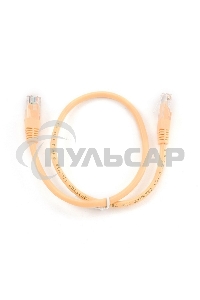 Патч-корд FTP Cablexpert кат.5e, 0.5м, литой, многожильный (оранжевый)