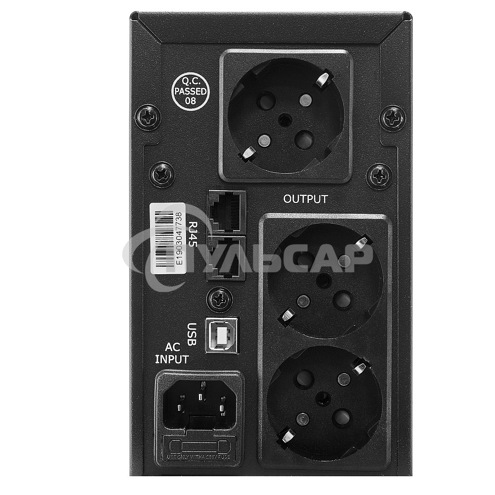 Источник бесперебойного питания CROWN Line Intractive CMU-SP650EURO LCD USB 650VA\390W, корпус металл, 1x12V/7AH, розетки 2*EURO+3*IEC, трансформатор AVR 140-290V, LCD-дисплей, съемный кабель 1.2 м, порт RJ11/45, порт USB, защита: от перегрузки, от КЗ, от