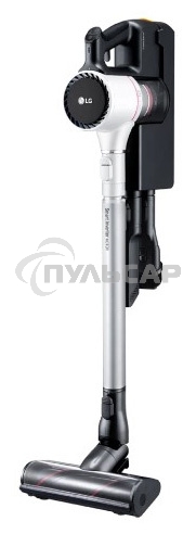 Пылесос вертикальный LG A9N-PRIME белый, питание от аккумулятора, 160 Вт, уборка сухая, пылесборник 0.44 л, работа от АКБ max 50 мин