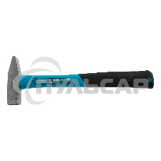 Молоток слесарный GROSS 10274 400г квадратный боек фибергласовая обрезиненная рукоятка