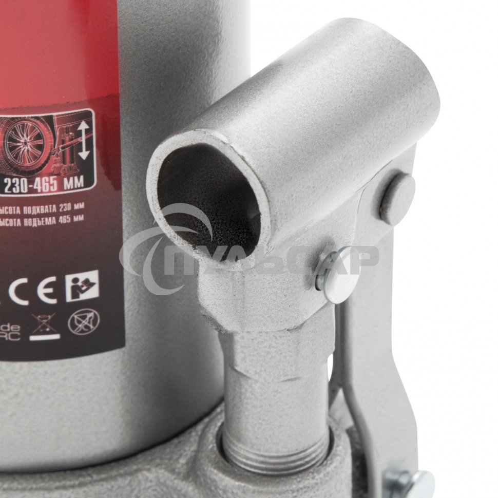 Домкрат Matrix гидравлический бутылочный 12 т h подъема 230–465мм master