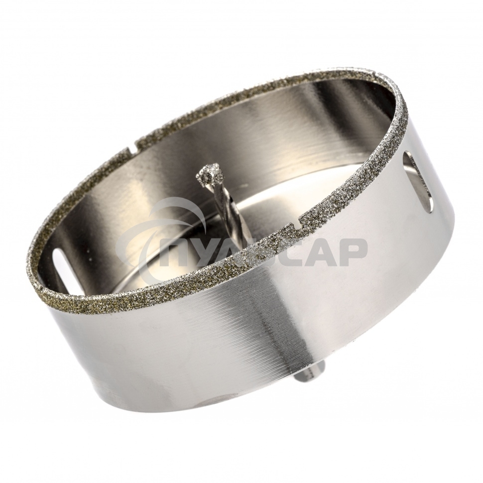 Сверло алмазное Matrix по керамограниту, 120 х 67 мм, 3-гранный хвостовик