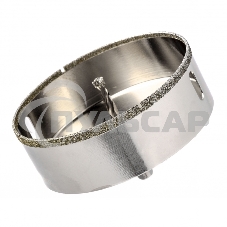 Сверло алмазное Matrix по керамограниту, 120 х 67 мм, 3-гранный хвостовик