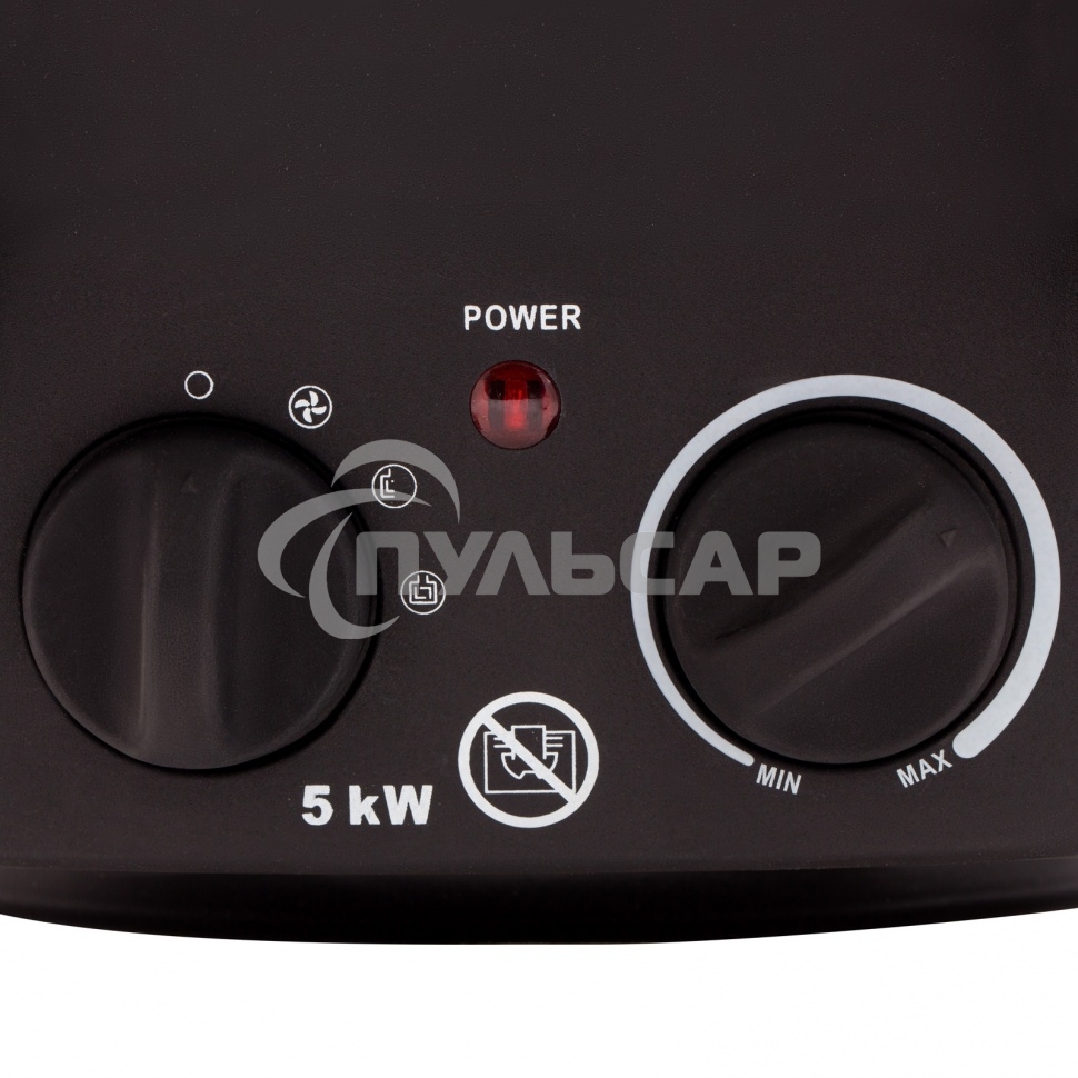 Тепловая пушка керамический нагреватель (тепловентилятор) Denzel DHC 5-400, 230В, 0,04/3/5 кВт