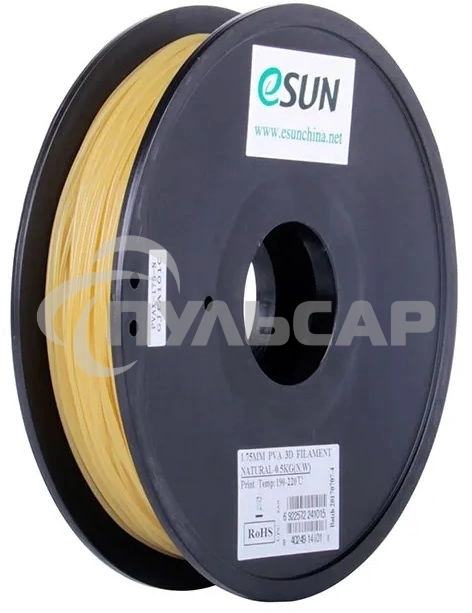 Пластик для принтера 3D Esun PVA175N05 PVA d1.75мм 0.5кг 1цв. натуральный