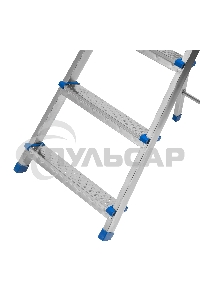 Стремянка Сибртех 8 ступеней, стальная, оцинкованная