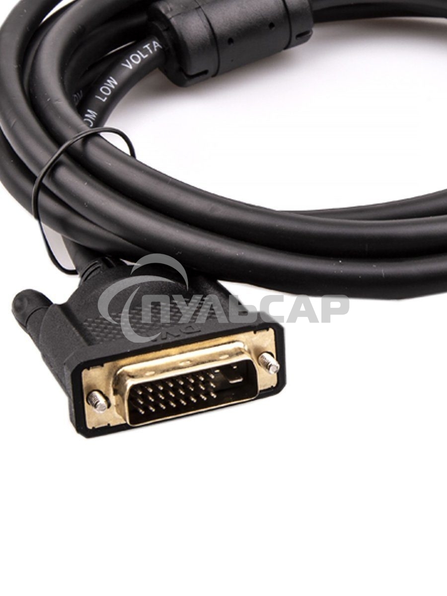 Кабель HDMI AM/DVI(24+1)M, 3 м, CU, 1080P@60Hz, 2F, VCOM <CG484GD-3M>
