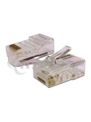 Коннектор медный Lanmaster TWT-PL45-8P8C UTP RJ45 кат.5e (упак.:100шт)