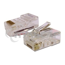 Коннектор медный Lanmaster TWT-PL45-8P8C UTP RJ45 кат.5e (упак.:100шт) Коннектор медный Lanmaster TWT-PL45-8P8C UTP RJ45 кат.5e (упак.:100шт)