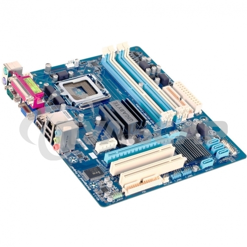 Материнская плата Gigabyte GA-G41M-COMBO-GQ (rev.3), LGA 775, Intel G41, 4xDDR2/DDR3, 4xSATA, 1xPCIe 1.1 x16, 1xPCIe 1.1 x1, 1xVGA, 1x 1Gb LAN, 4xUSB 2.0, 3x3.5 мм, 5.1, Micro ATX
