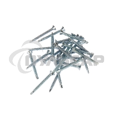 Саморез оконный KRANZ сверло, 3.9х32, белый цинк, упаковка поставщика ( 9 000 шт. )