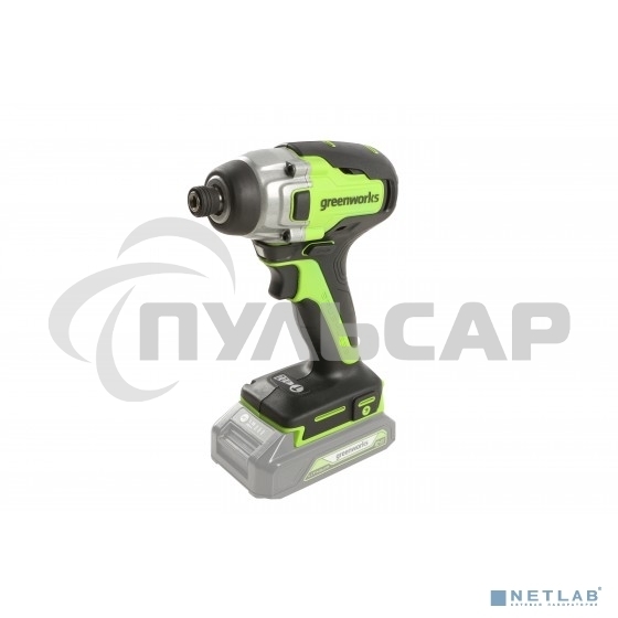 Винтоверт ударный аккумуляторный GreenWorks GD24ID3, 24V, бесщеточный, без АКБ и ЗУ (3802807)