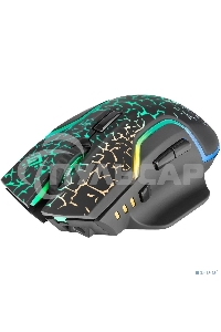 Мышь беспроводная Defender Oneshot GM-067 черный, 3200 dpi, радиоканал, USB, кнопки - 7