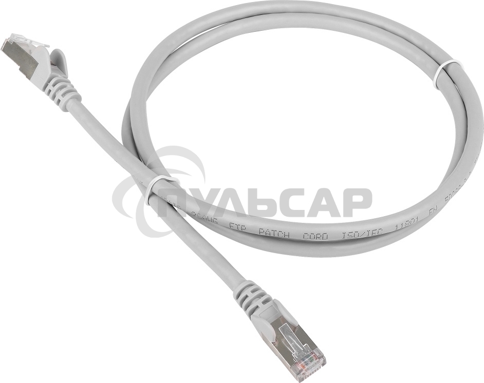 Кабель Patch cord Lanmaster TWT-45-45-1.5/S-GY 10 PCS 1.5м FTP Cat 5e Grey