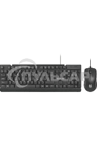 Комплект клавиатура + мышка Defender YORK C-777 RU