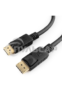 Кабель DisplayPort Gembird/Cablexpert, 1м, 20M/20M, черный, экран, пакет(CC-DP-1M)