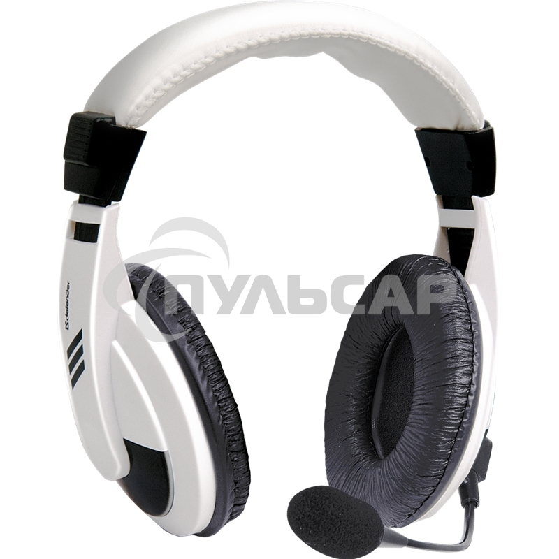 Наушники Defender Gryphon 750 белый, кабель 2 м