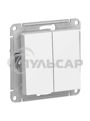 Механизм переключателя 2-кл. ATLAS DESIGN (сх.6) 10АХ бел. SchE ATN000165