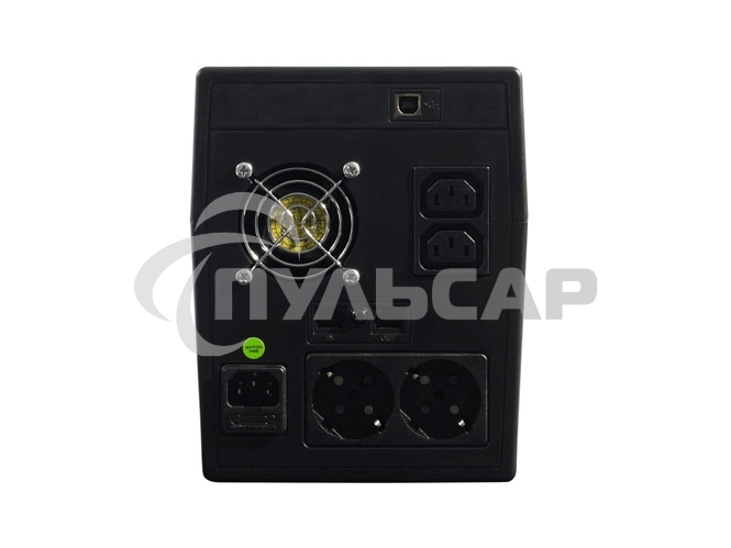 Источник бесперебойного питания SKAT-UPS 2000/1200 220В 1200Вт 2 АКБ 9А·ч внутр. меандр. стабилизация напряжения