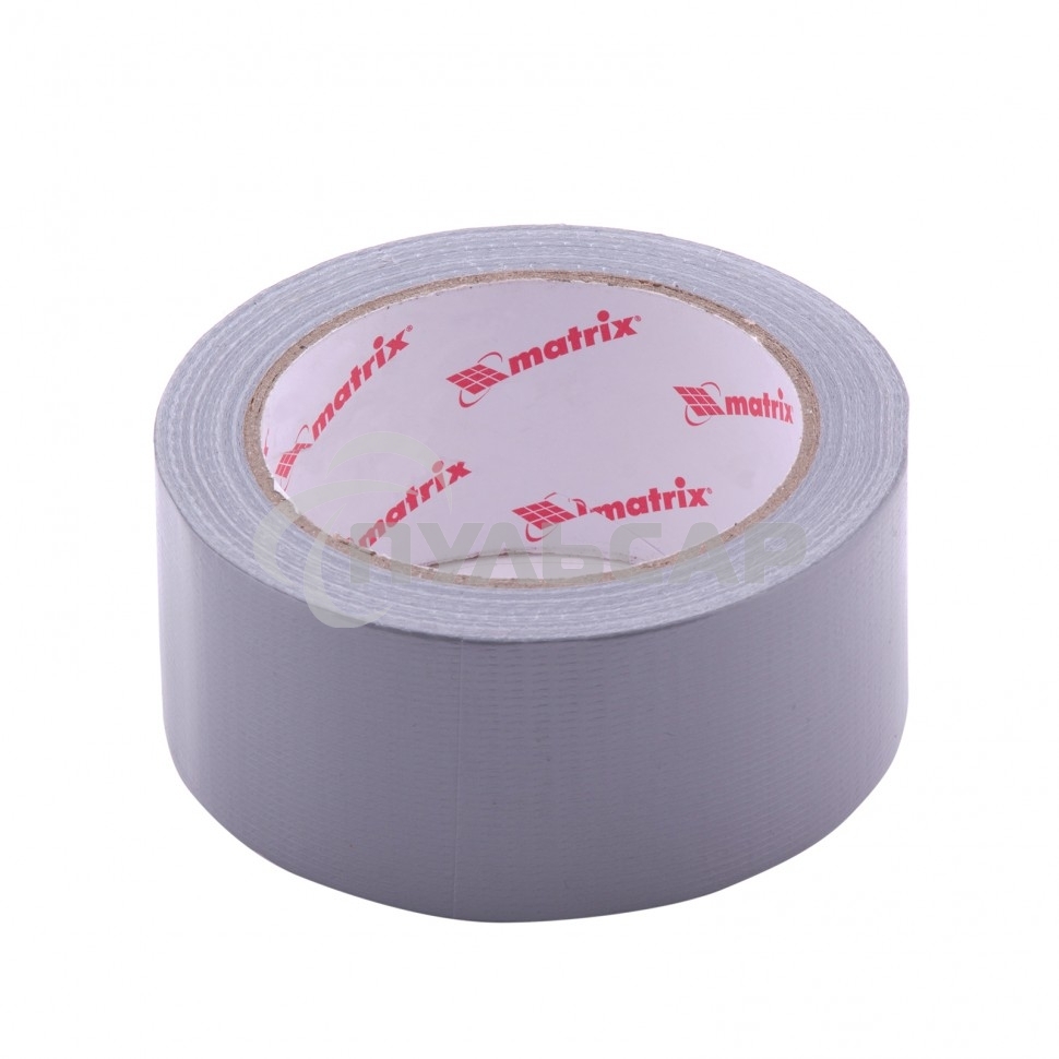 Лента армированная Matrix, влагостойкая, 48мм х 25м, серебристая