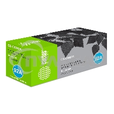 Картридж лазерный Cactus CS-C4092A черный для HP LaserJet 1100/ 3200/ 3220 (2500стр.)