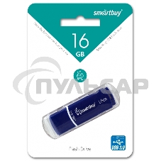 Флешка USB Smartbuy 3.0 Flash 16 Gb,Crown Blue (SB16 GbCRW-Bl)