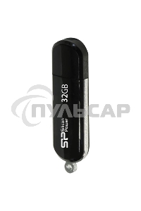 Флешка Silicon Power 32Gb LuxMini 322 SP032GBUF2322V1K USB2.0 черный
