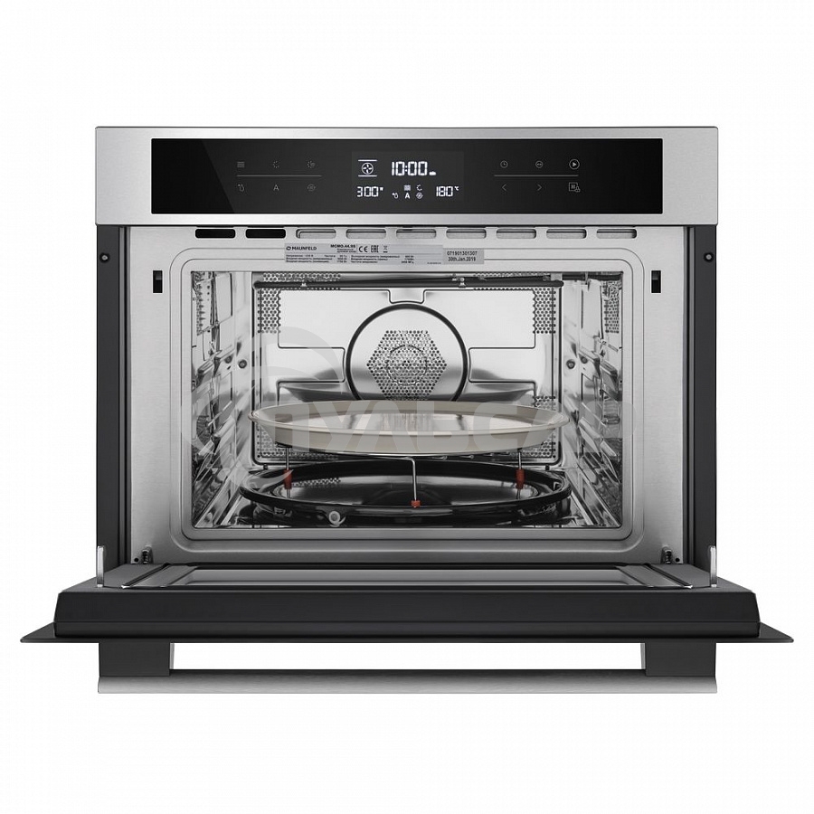 Шкаф духовой электрический с функцией СВЧ Maunfeld MCMO.44.9S, встраиваемый