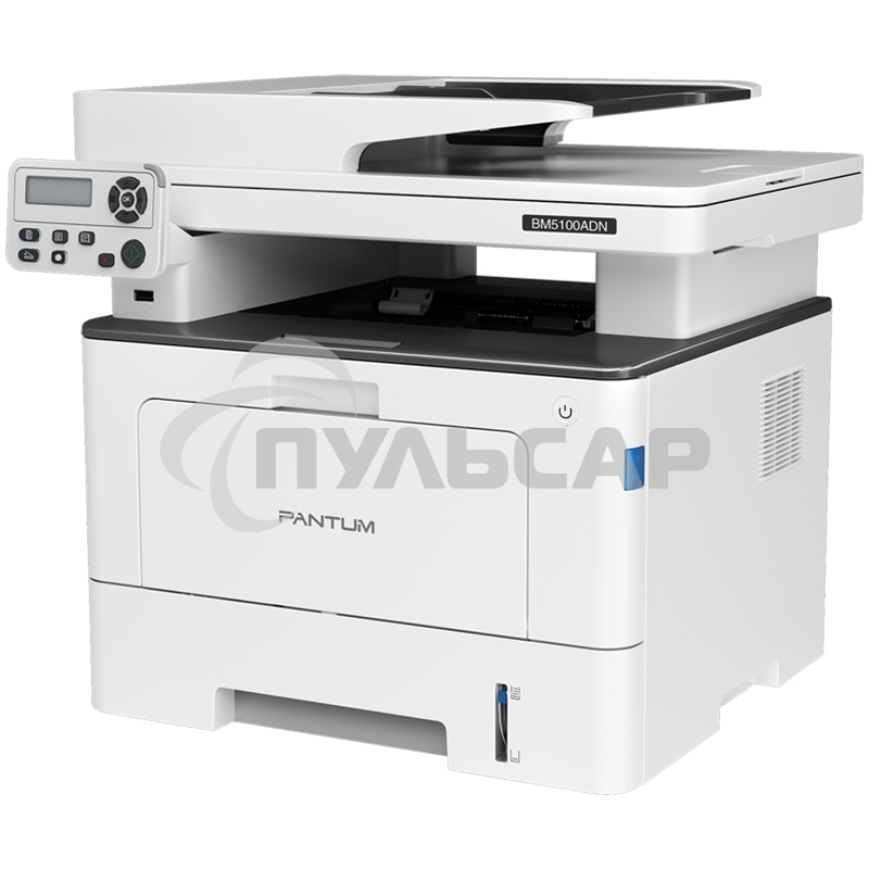 МФУ лазерное Pantum BM5100ADN, A4, ч/б, печ. до 40 стр/мин., скан. до 24 стр/мин., 1200 x 1200 dpi, USB, RJ-45