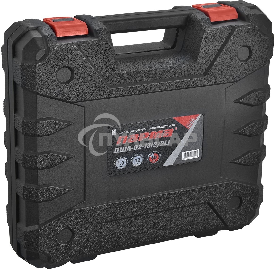 Дрель-шуруповерт Парма акк. ДША-02-1312/2Li 02.021.00006
