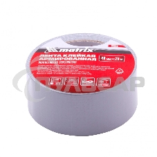 Лента армированная Matrix, влагостойкая, 48мм х 25м, серебристая