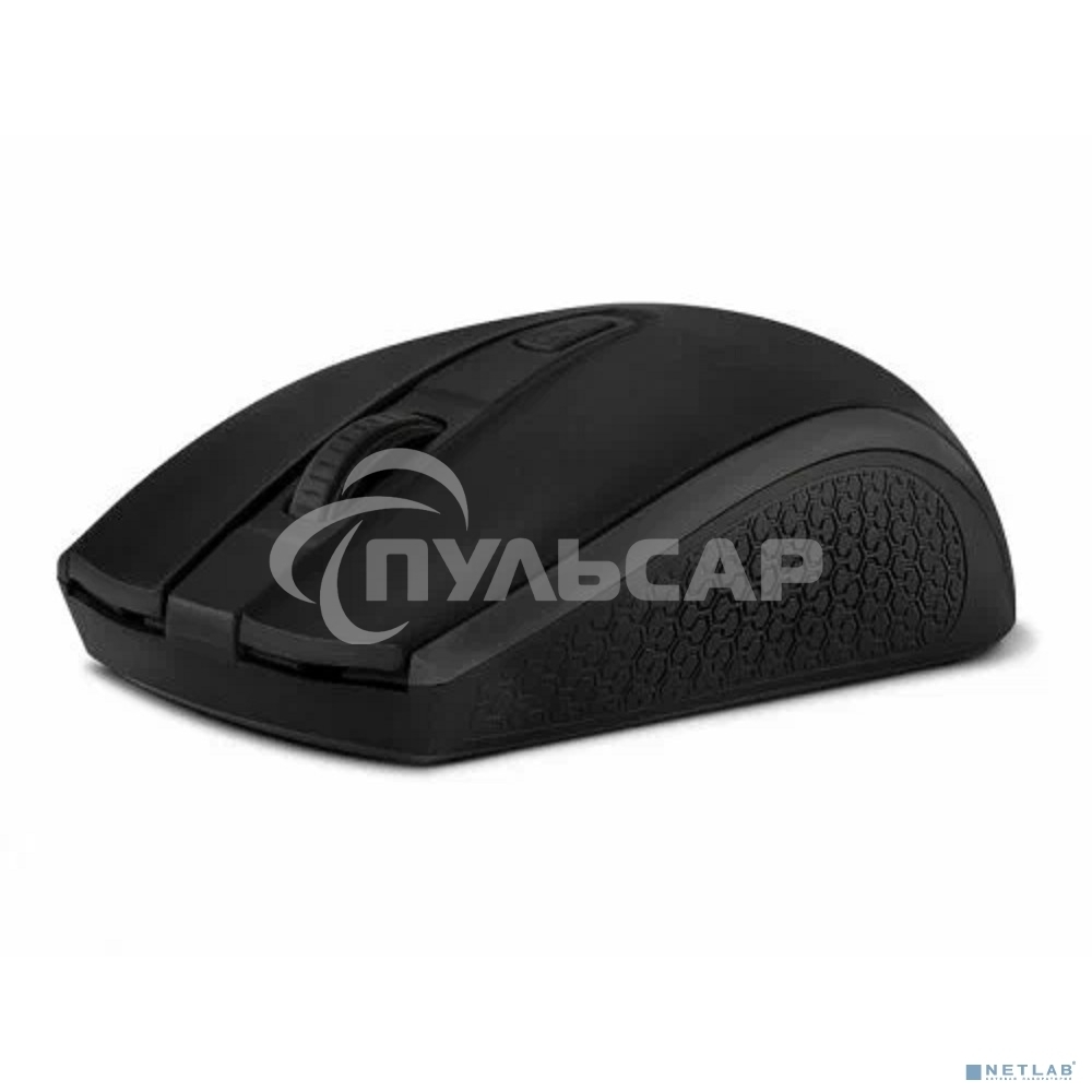 Мышь беспроводная SVEN RX-220W черный, 1600 dpi, радиоканал, USB, кнопки - 4