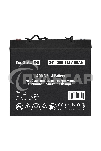 Аккумуляторная батарея ExeGate DT 1255 (12V 55Ah, болт М6)