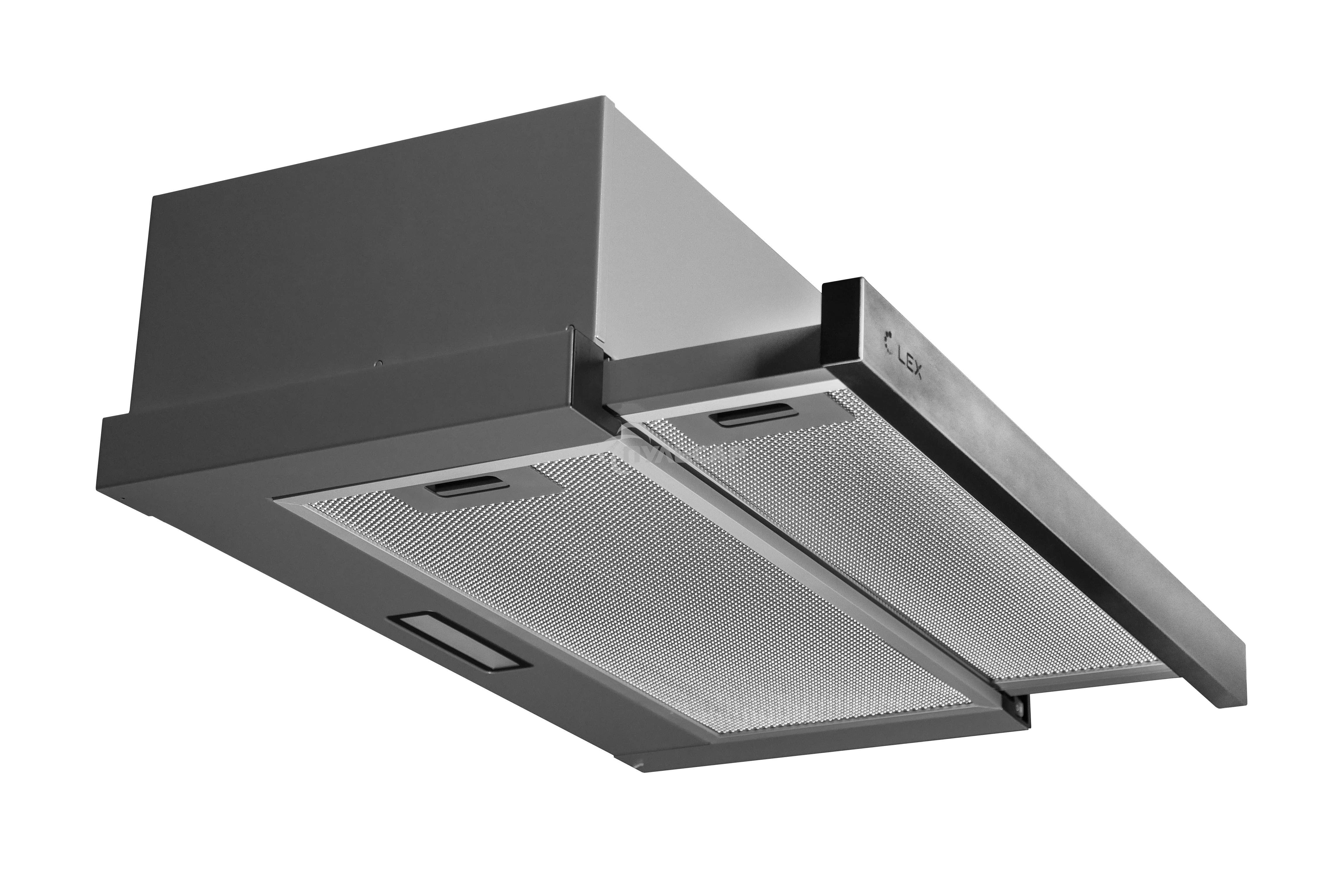 Вытяжка встраиваемая LEX HUBBLE 2M 600 INOX 820м3/час LED лампы