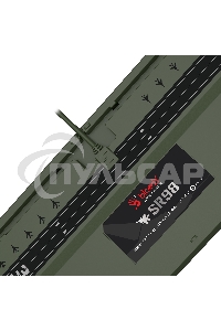 Клавиатура проводная A4Tech Bloody S98 Aviator механическая зеленый USB for gamer LED (S98 AVIATOR)