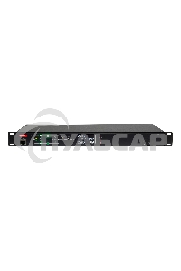 Автоматический ввод резерва ELEMY RACK ATS, 1U, 220В, 16А, OLED, Ethernet, in (2) C20, out (1) C19 (9) C13