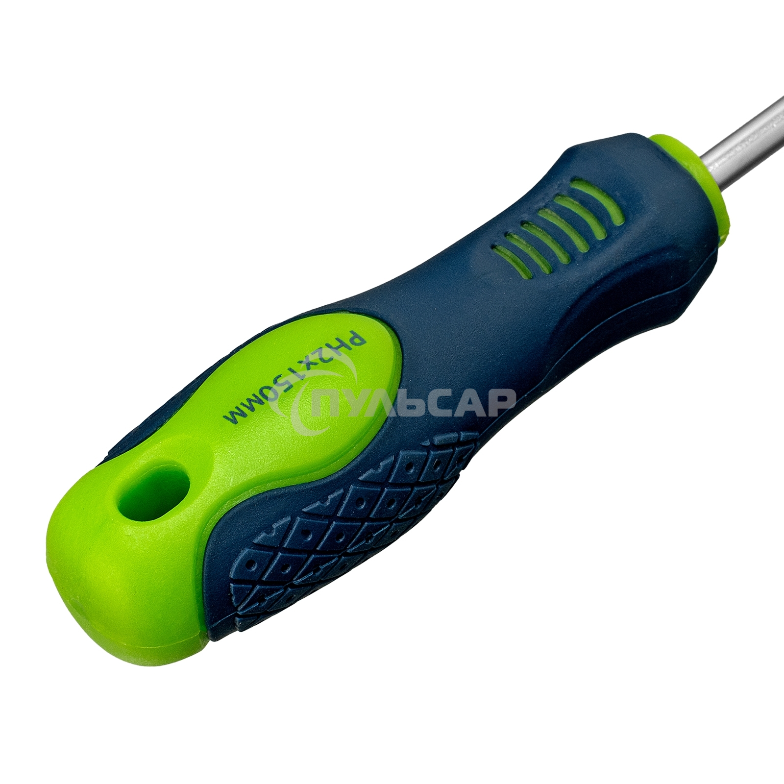 Отвертка, PH2 х 150 мм, CrV, 2-х компонентная рукоятка Сибртех