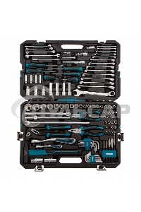 Набор инструментов 115 пред., 120 зубьев, CrV, 1/4