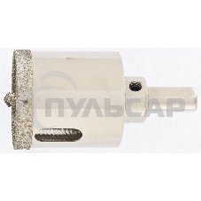 Сверло алмазное Matrix по керамограниту, 38 х 67 мм, 3-гранный хвостовик