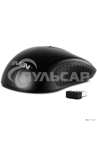 Мышь беспроводная SVEN RX-220W черный, 1600 dpi, радиоканал, USB, кнопки - 4