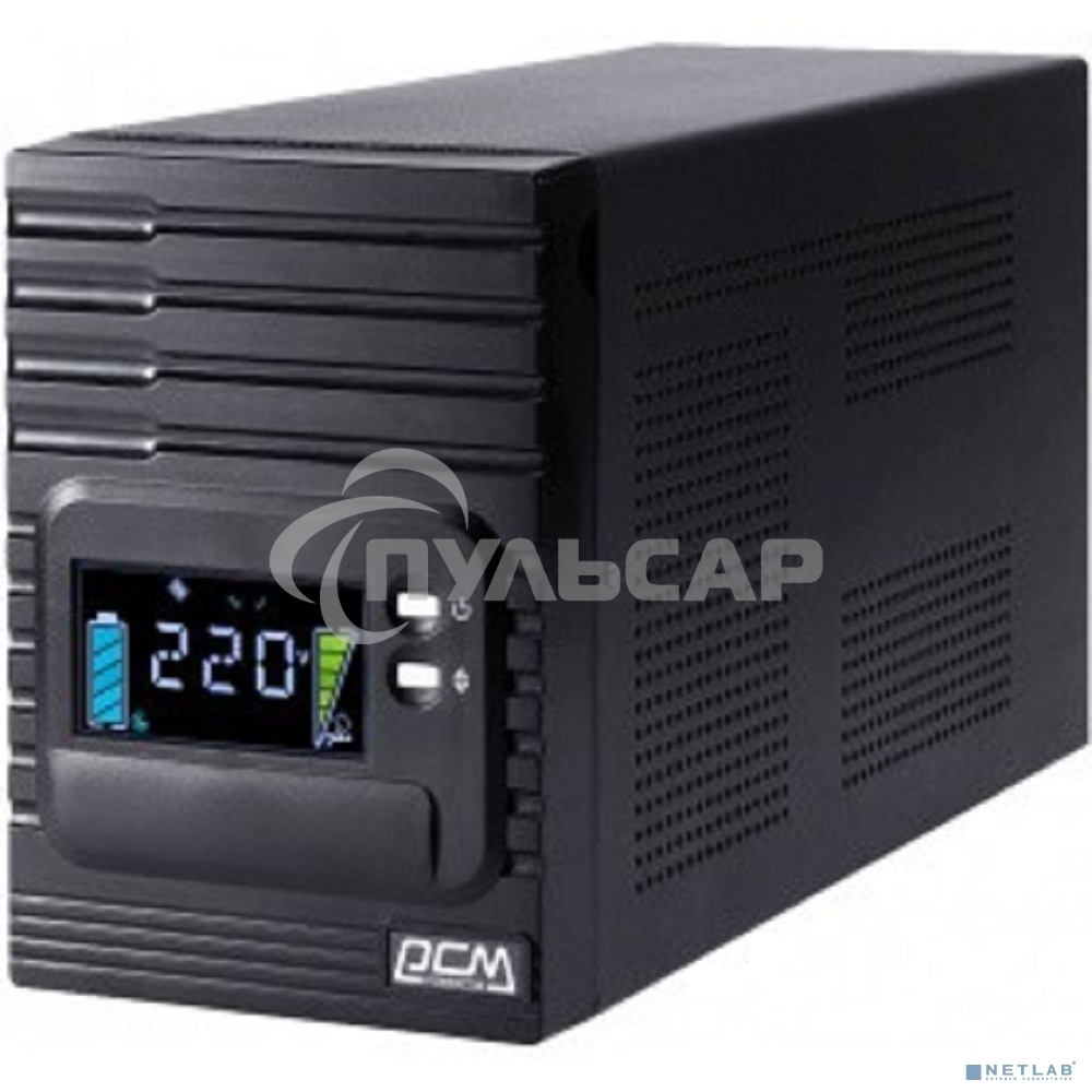 Источник бесперебойного питания Powercom Smart King Pro+ SPT-3000-II LCD 2400Вт 3000ВА черный