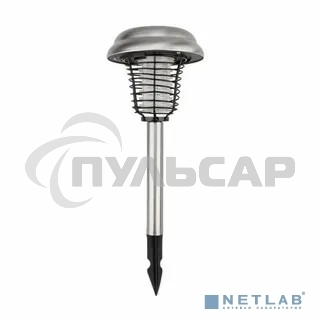 Антимоскитный садовый светильник Rexant на солнечной батарее R20 металл