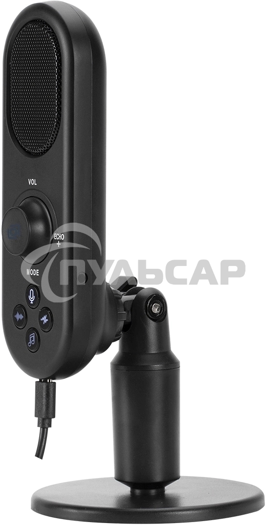 Микрофон проводной Оклик MP-M300 1.5м черный