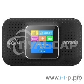 Мобильный роутер Tenda 4G185 4G LTE, встроенная батарея 2100 мА·ч; поддержка карт памяти до 32Gb