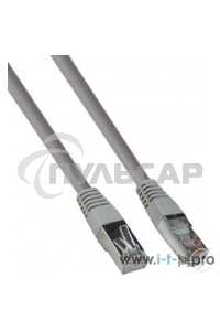 Патч-корд ExeGate EX272309RUS FTP кат. 5e,1м ExeGate серый